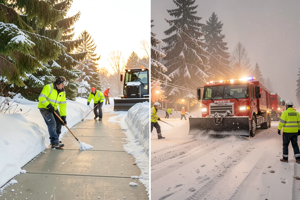 Vacant Property Snow Removal in Maple Valley, King County, WA - Establish a monitoring schedule and access details for the property