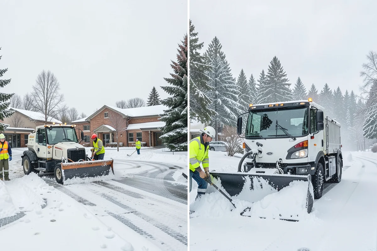 Vacant Property Snow Removal in Medina, King County, WA - Establish a monitoring schedule and access details for the property