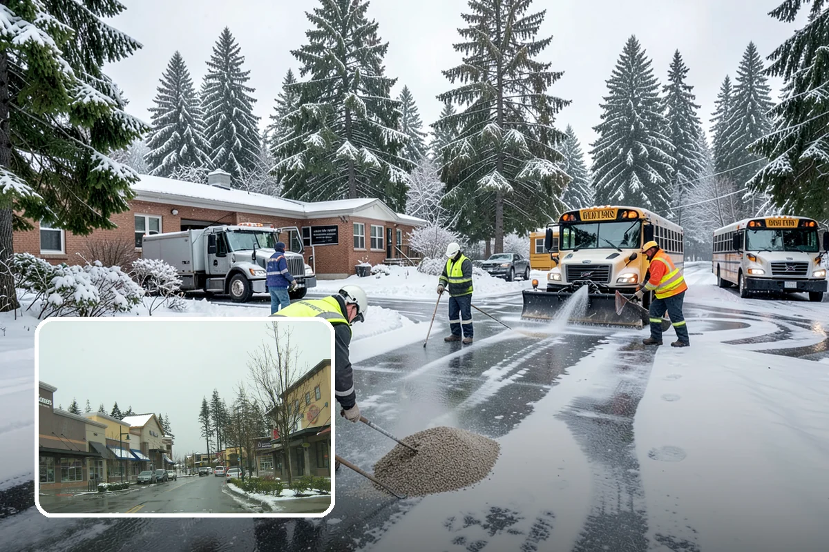 Vacant Property Snow Removal in Mill Creek, Snohomish County, WA - Maintains insurance compliance by keeping surfaces clear and safe