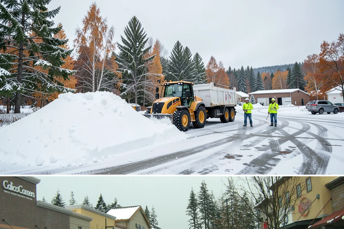 Vacant Property Snow Removal in Mill Creek, Snohomish County, WA - Set up monitoring before the first lowland snowfall, typically late November, so vacant sites are covered from the season's start.