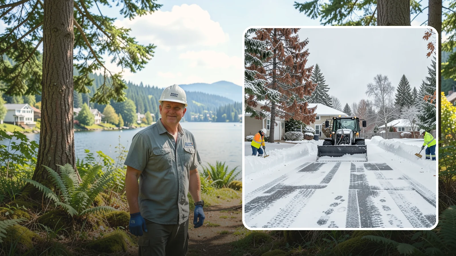 Vacant Property Snow Removal in Milton, King County, WA - We monitor and clear snow at unoccupied Western Washington properties so empty homes and buildings stay accessible, insured, and...