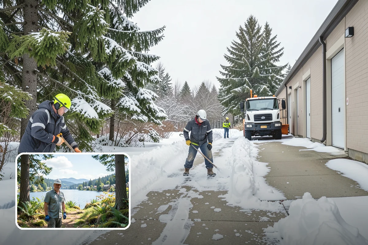 Vacant Property Snow Removal in Milton, King County, WA - Maintains insurance compliance by keeping surfaces clear and safe