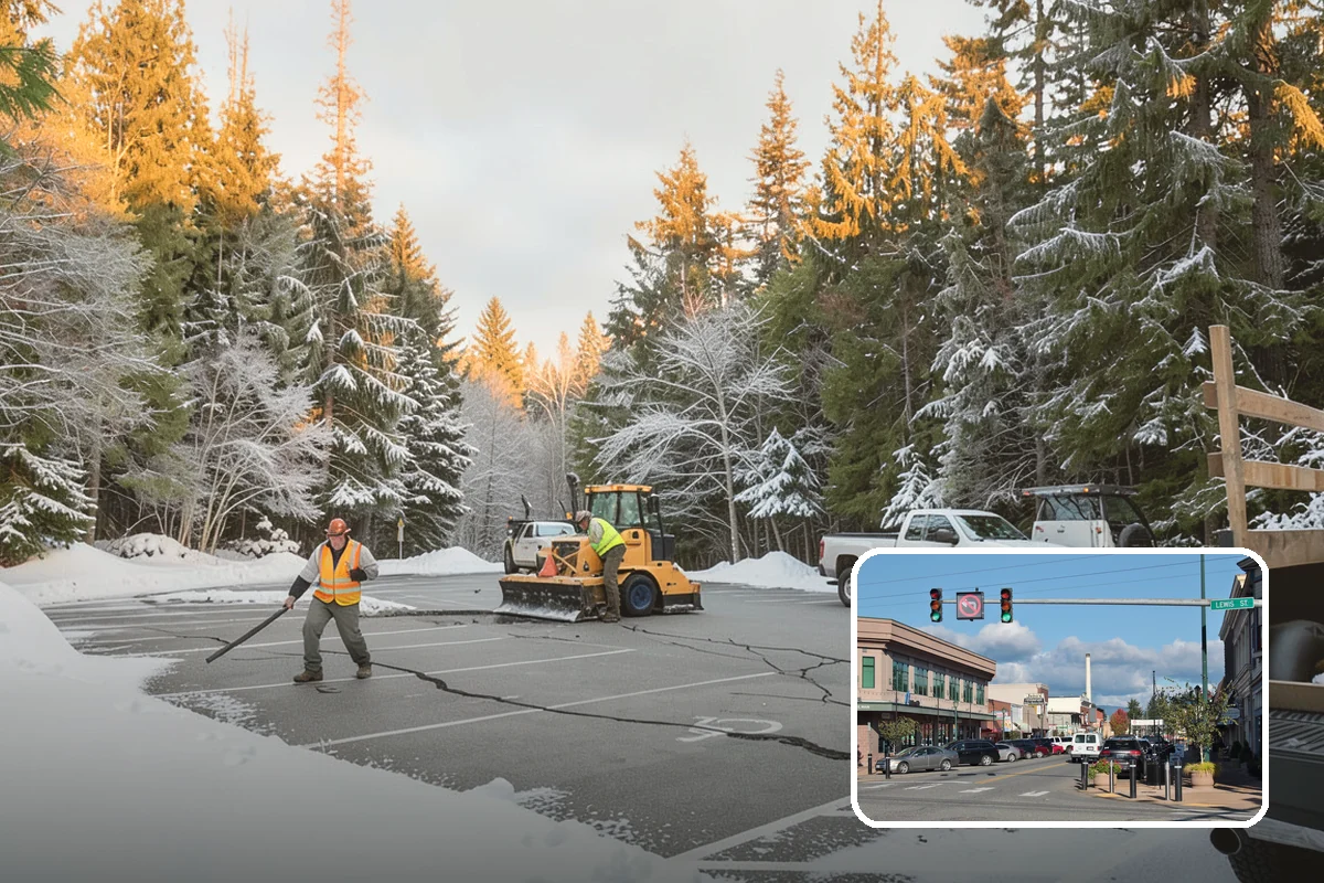 Vacant Property Snow Removal in Monroe, Snohomish County, WA - Maintains insurance compliance by keeping surfaces clear and safe