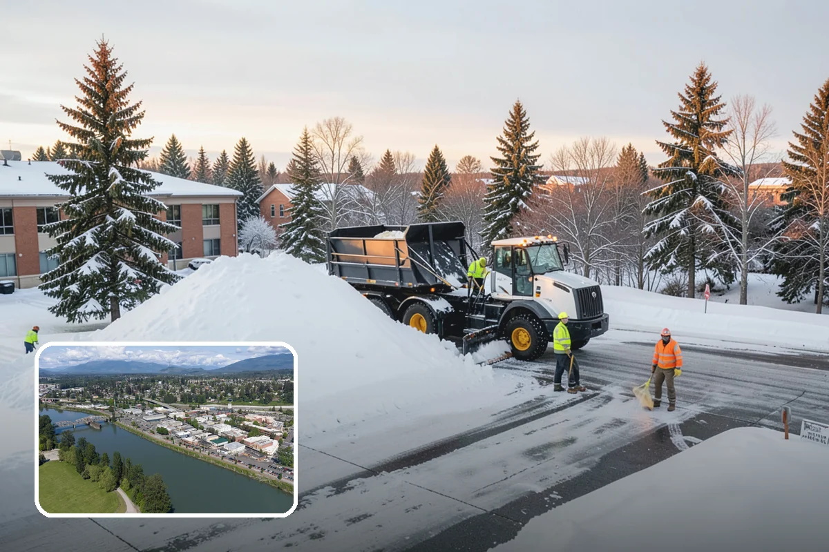 Vacant Property Snow Removal in Mount Vernon, Skagit County, WA - Maintains insurance compliance by keeping surfaces clear and safe