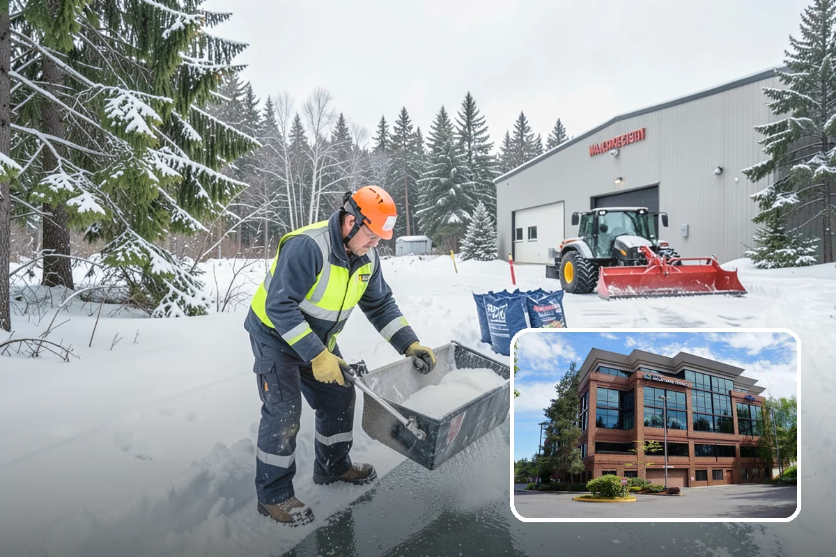 Vacant Property Snow Removal in Mountlake Terrace, Snohomish County, WA - Maintains insurance compliance by keeping surfaces clear and safe