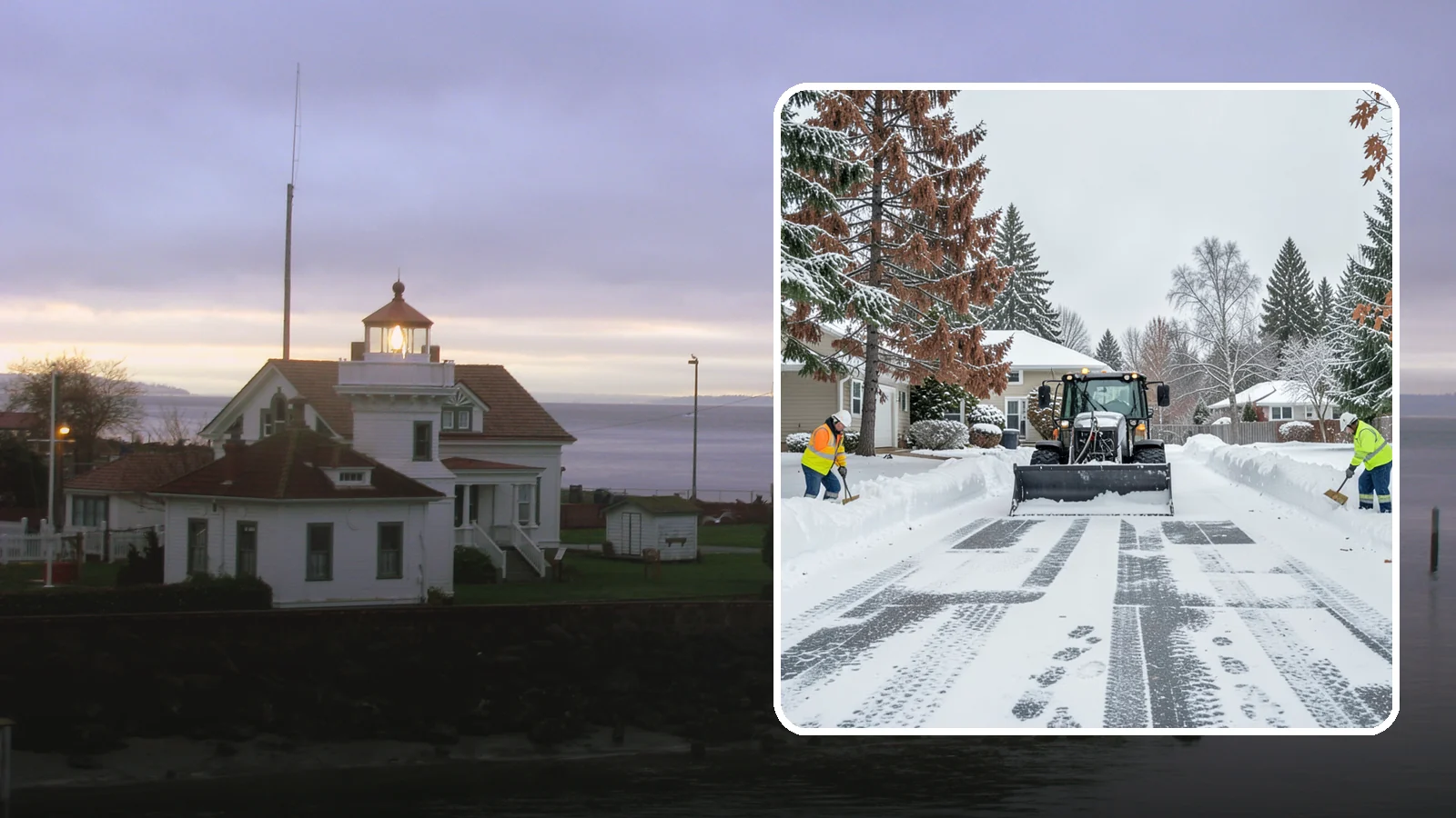 Vacant Property Snow Removal in Mukilteo, Snohomish County, WA - We monitor and clear snow at unoccupied Western Washington properties so empty homes and buildings stay accessible, insured, and...