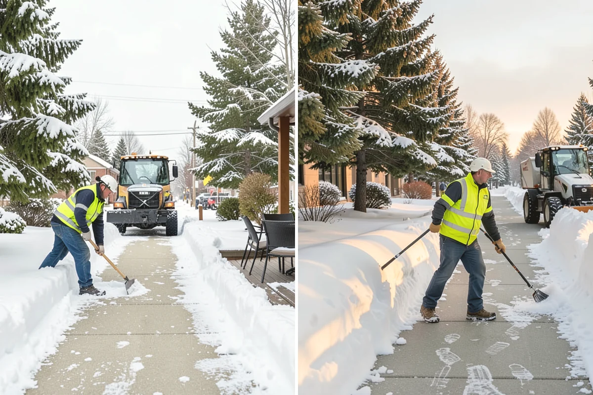 Vacant Property Snow Removal in Mukilteo, Snohomish County, WA - Establish a monitoring schedule and access details for the property