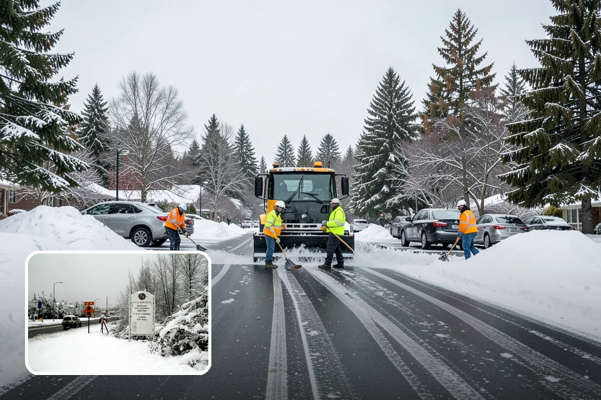 Vacant Property Snow Removal in Newcastle, King County, WA - Maintains insurance compliance by keeping surfaces clear and safe
