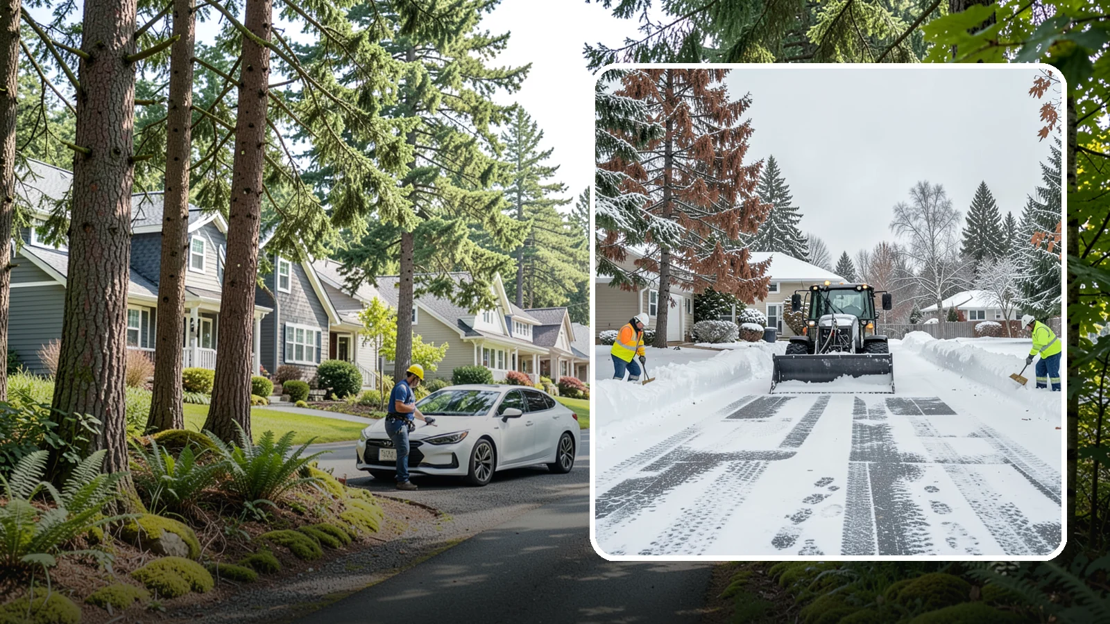 Vacant Property Snow Removal in Normandy Park, King County, WA - We monitor and clear snow at unoccupied Western Washington properties so empty homes and buildings stay accessible, insured, and...