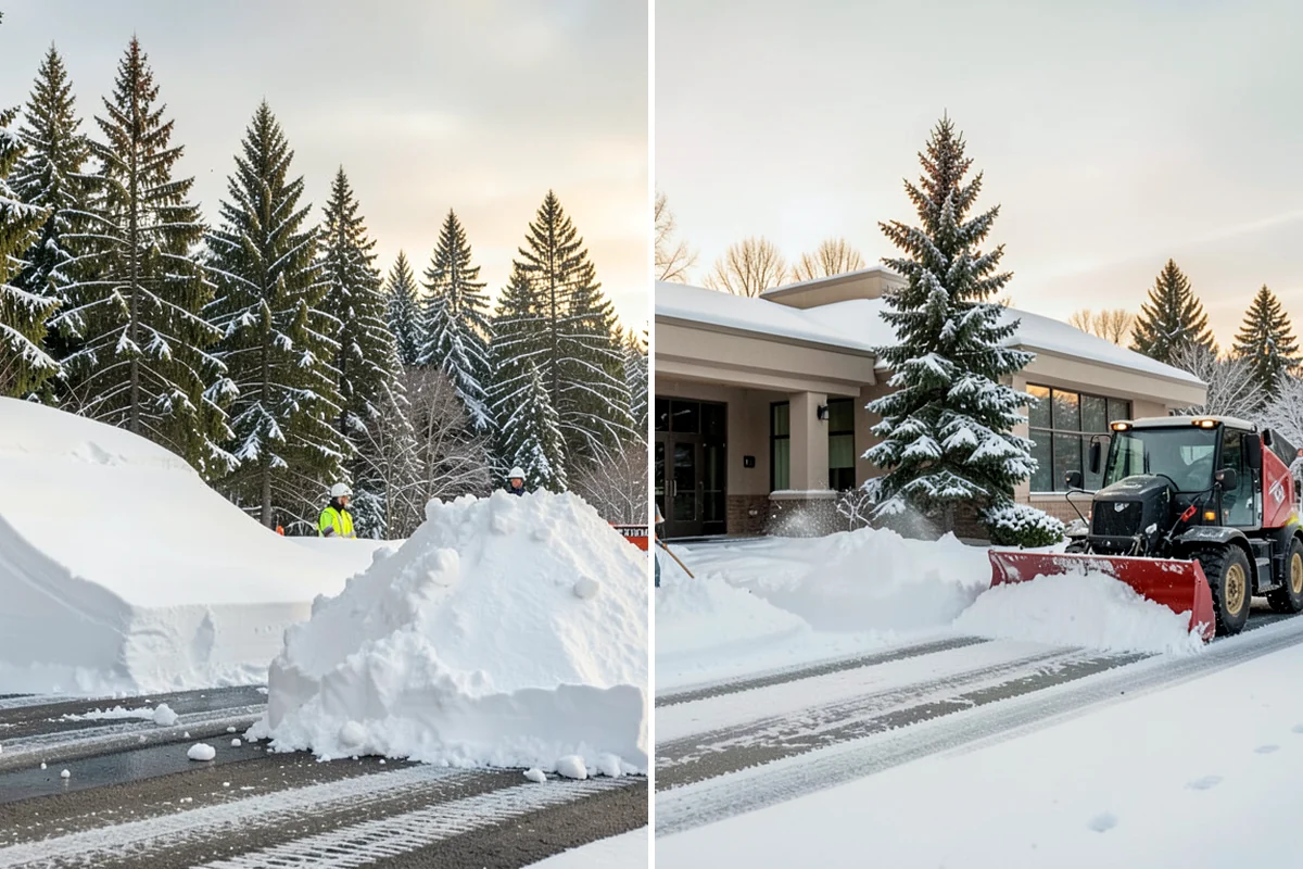 Vacant Property Snow Removal in Normandy Park, King County, WA - Establish a monitoring schedule and access details for the property
