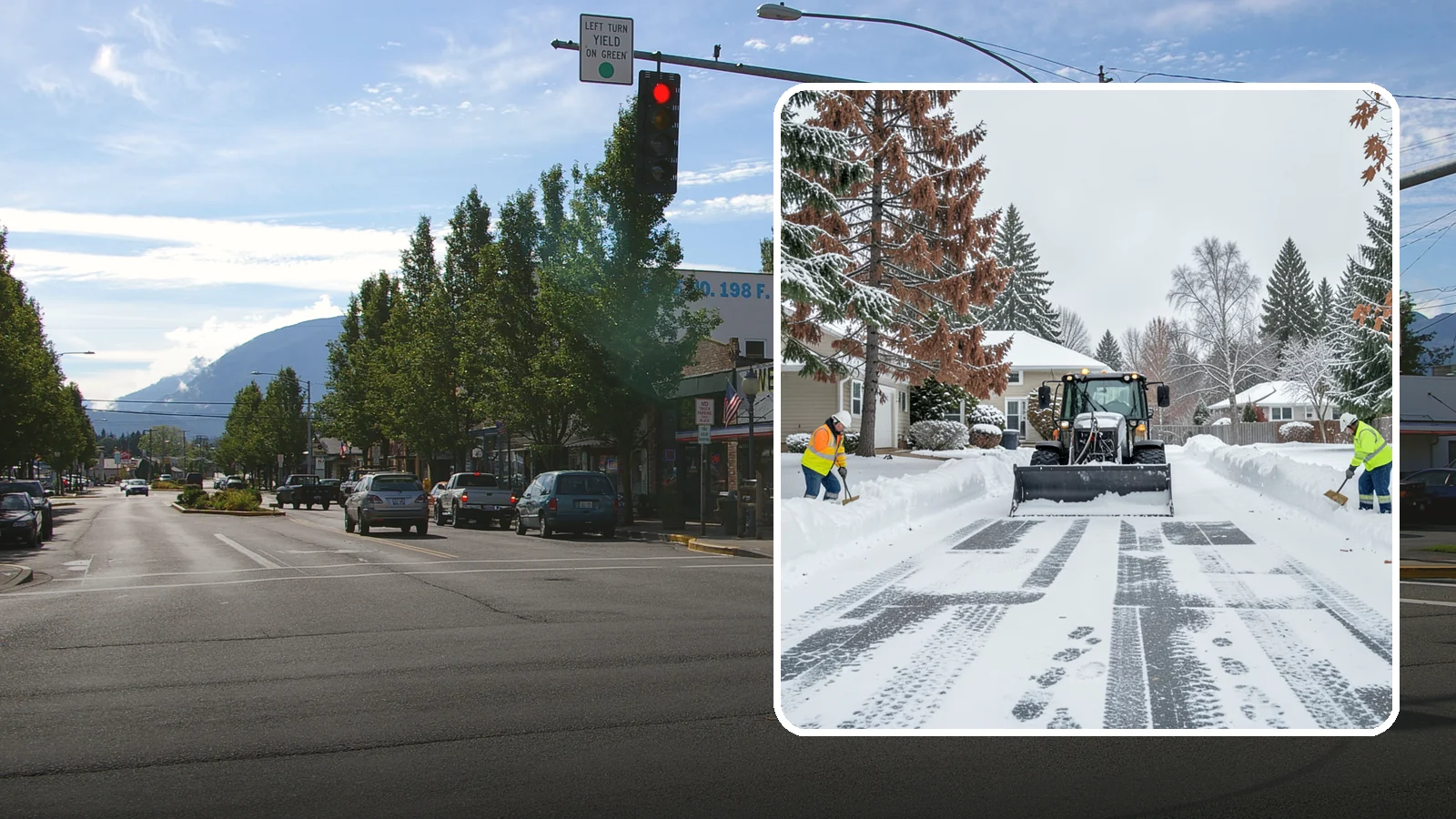 Vacant Property Snow Removal in North Bend, King County, WA - We monitor and clear snow at unoccupied Western Washington properties so empty homes and buildings stay accessible, insured, and...