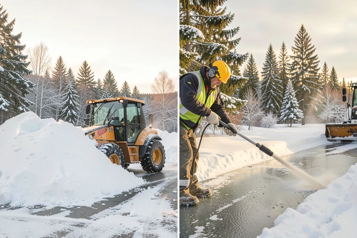 Vacant Property Snow Removal in North Bend, King County, WA - Establish a monitoring schedule and access details for the property