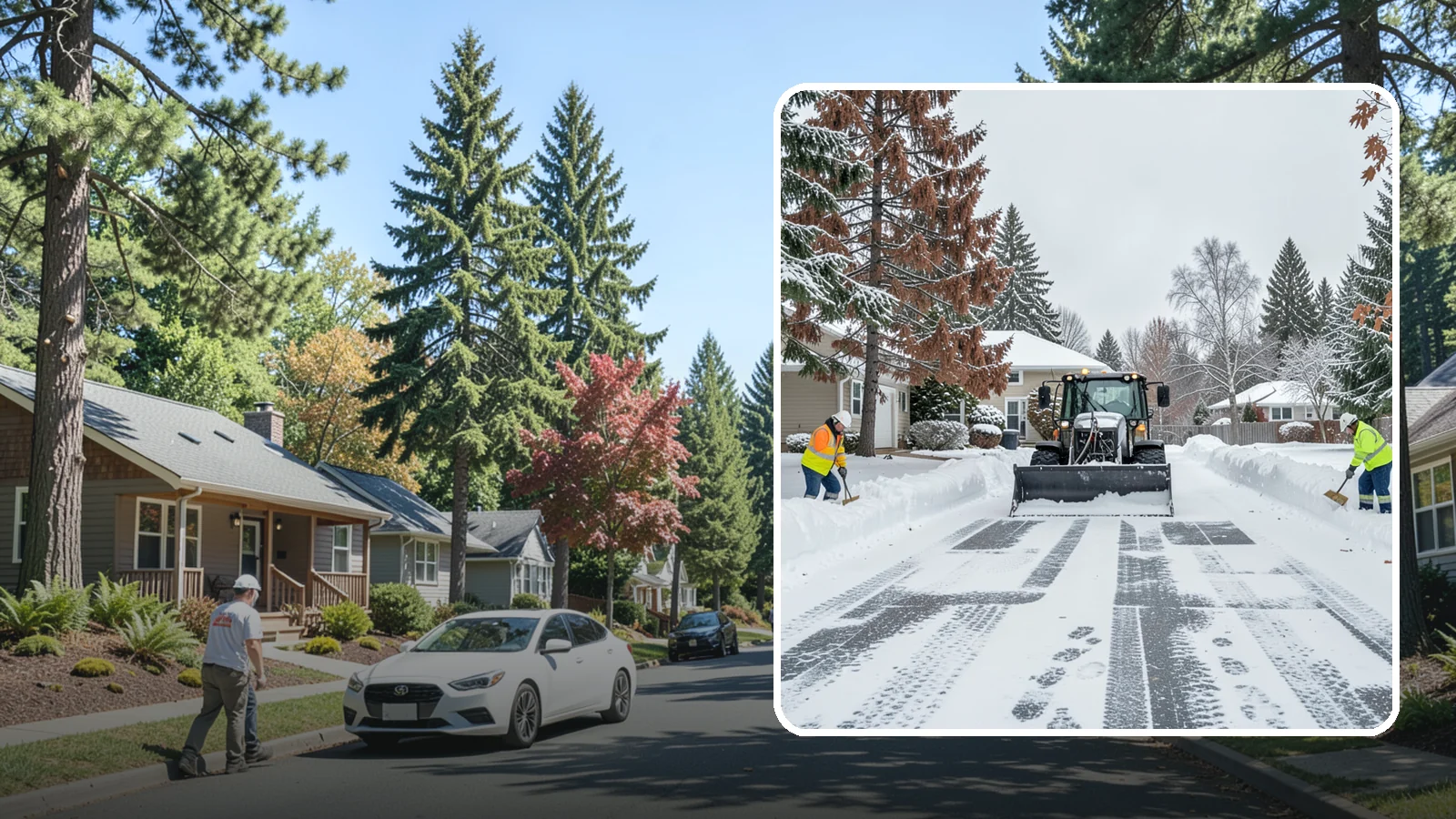 Vacant Property Snow Removal in Orting, Pierce County, WA - We monitor and clear snow at unoccupied Western Washington properties so empty homes and buildings stay accessible, insured, and...