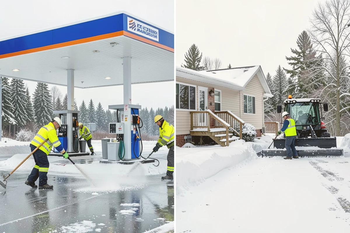 Vacant Property Snow Removal in Orting, Pierce County, WA - Establish a monitoring schedule and access details for the property