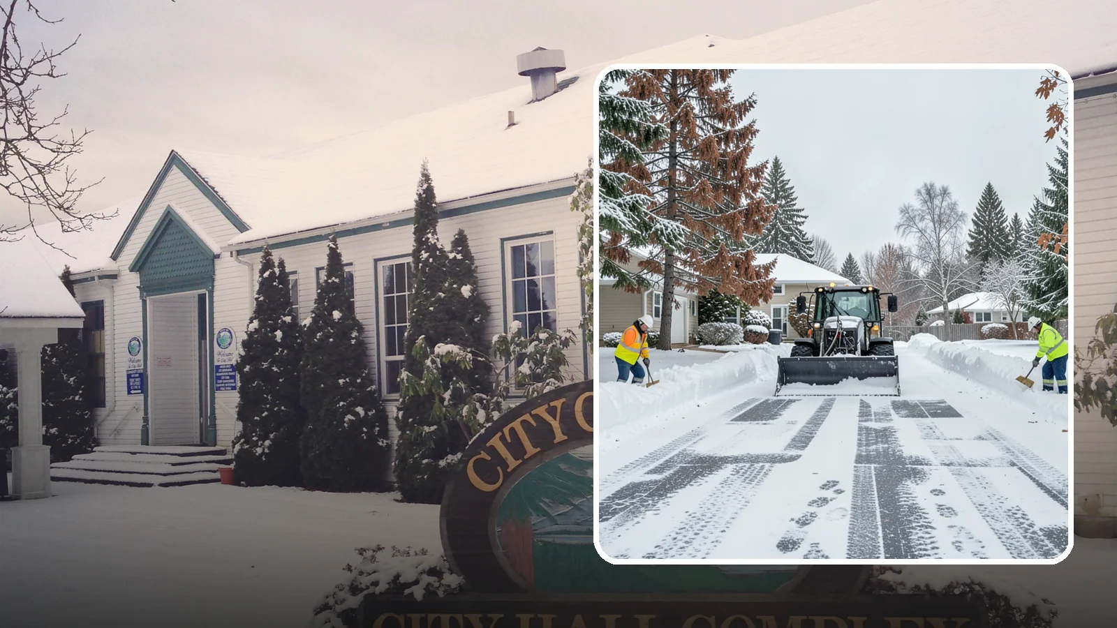 Vacant Property Snow Removal in Pacific, King County, WA - We monitor and clear snow at unoccupied Western Washington properties so empty homes and buildings stay accessible, insured, and...