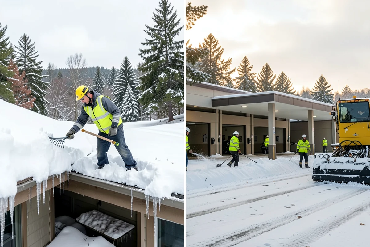 Vacant Property Snow Removal in Pacific, King County, WA - Establish a monitoring schedule and access details for the property