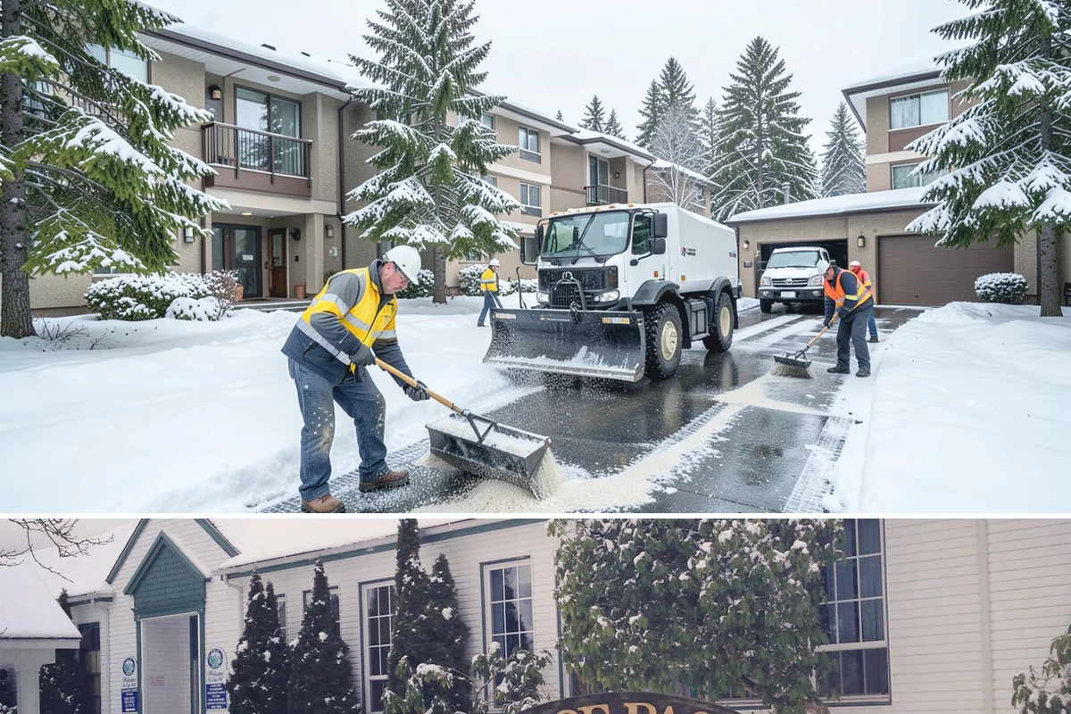 Vacant Property Snow Removal in Pacific, King County, WA - Set up monitoring before the first lowland snowfall, typically late November, so vacant sites are covered from the season's start.