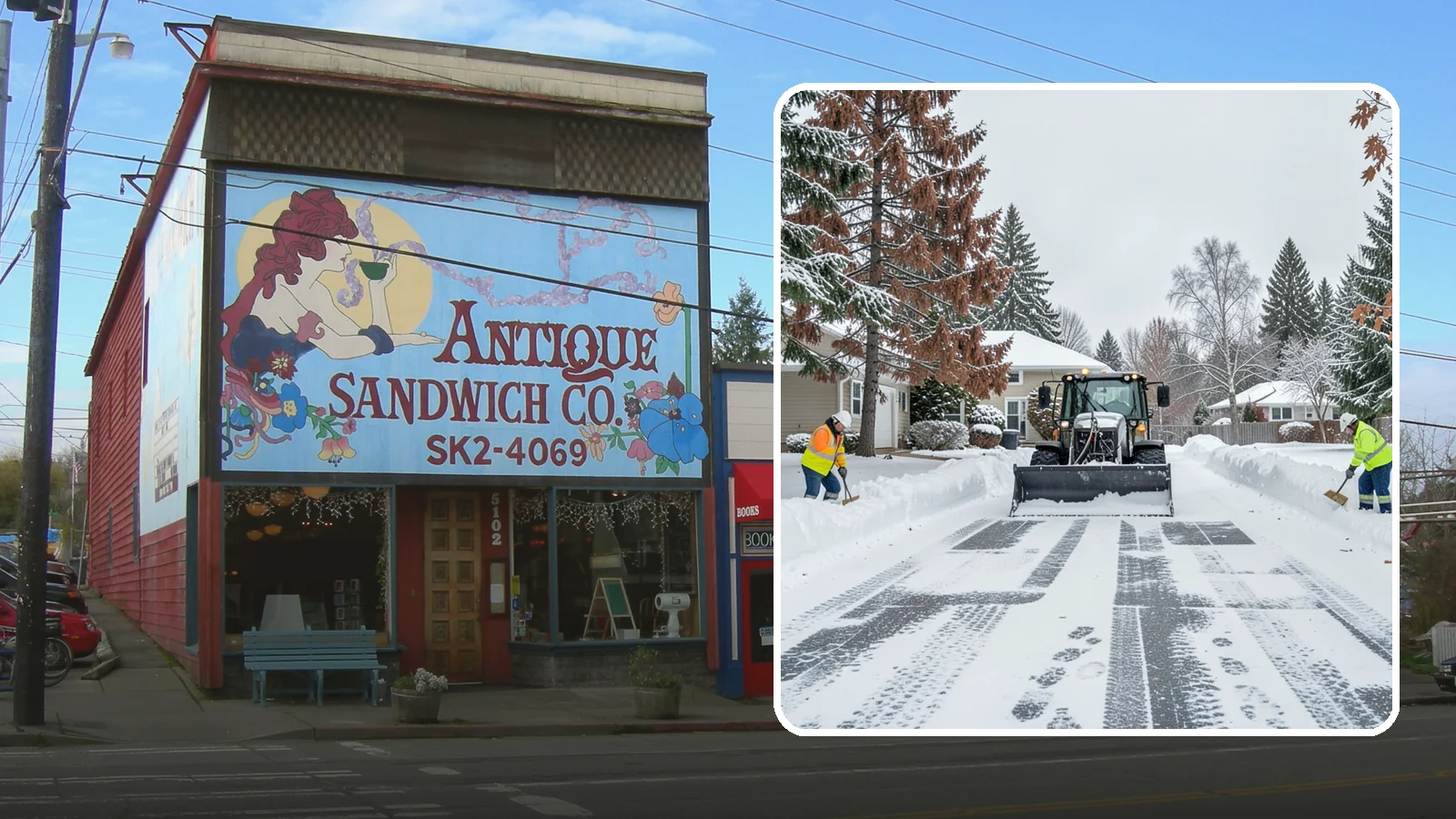 Vacant Property Snow Removal in Ruston, Pierce County, WA - We monitor and clear snow at unoccupied Western Washington properties so empty homes and buildings stay accessible, insured, and...