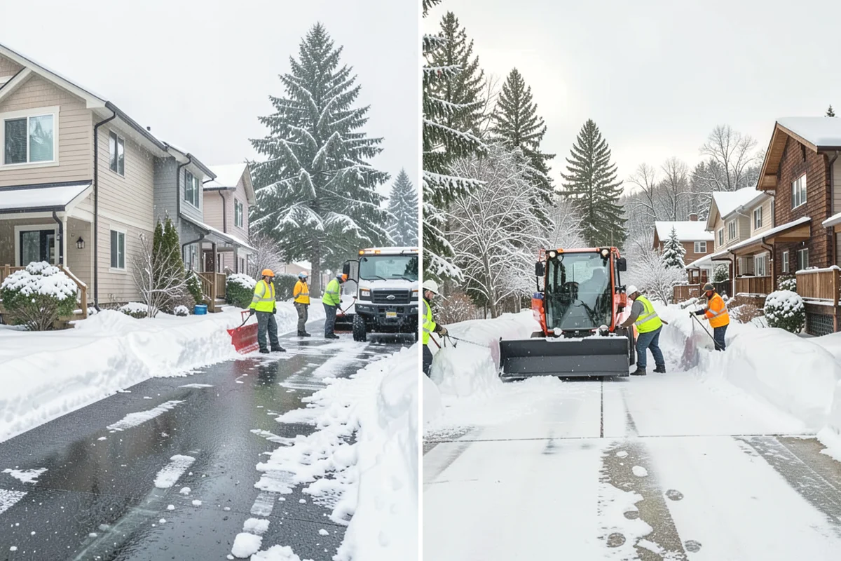 Vacant Property Snow Removal in Ruston, Pierce County, WA - Establish a monitoring schedule and access details for the property