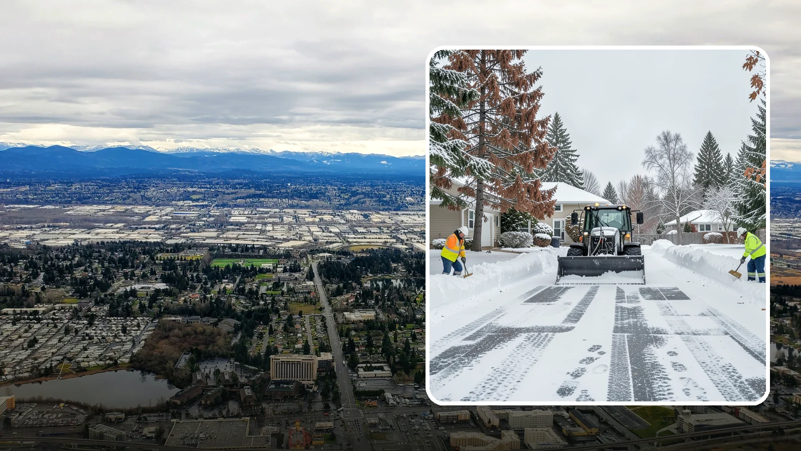 Vacant Property Snow Removal in SeaTac, King County, WA - We monitor and clear snow at unoccupied Western Washington properties so empty homes and buildings stay accessible, insured, and...