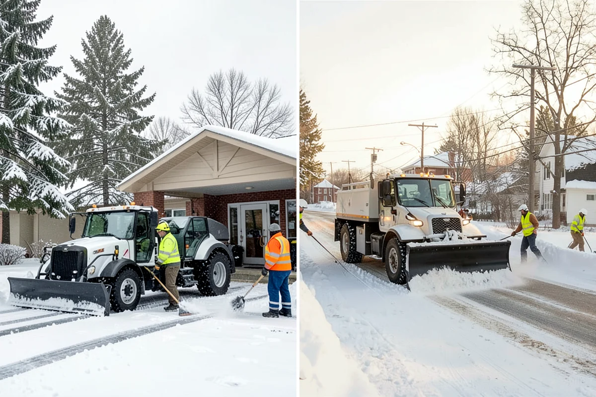 Vacant Property Snow Removal in SeaTac, King County, WA - Establish a monitoring schedule and access details for the property