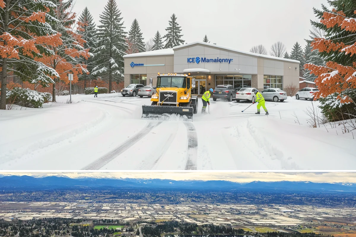 Vacant Property Snow Removal in SeaTac, King County, WA - Set up monitoring before the first lowland snowfall, typically late November, so vacant sites are covered from the season's start.