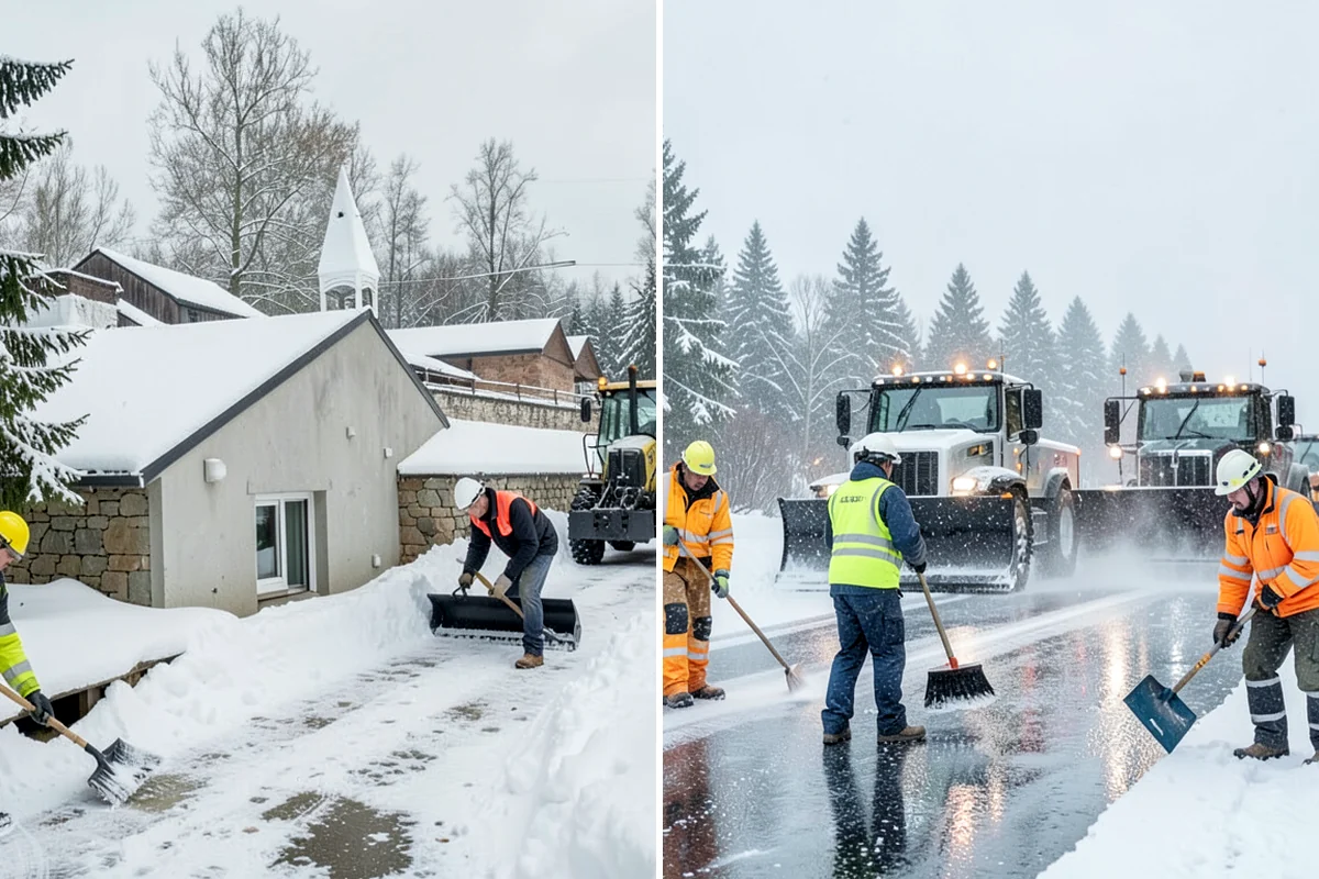 Vacant Property Snow Removal in Sedro-Woolley, Skagit County, WA - Establish a monitoring schedule and access details for the property
