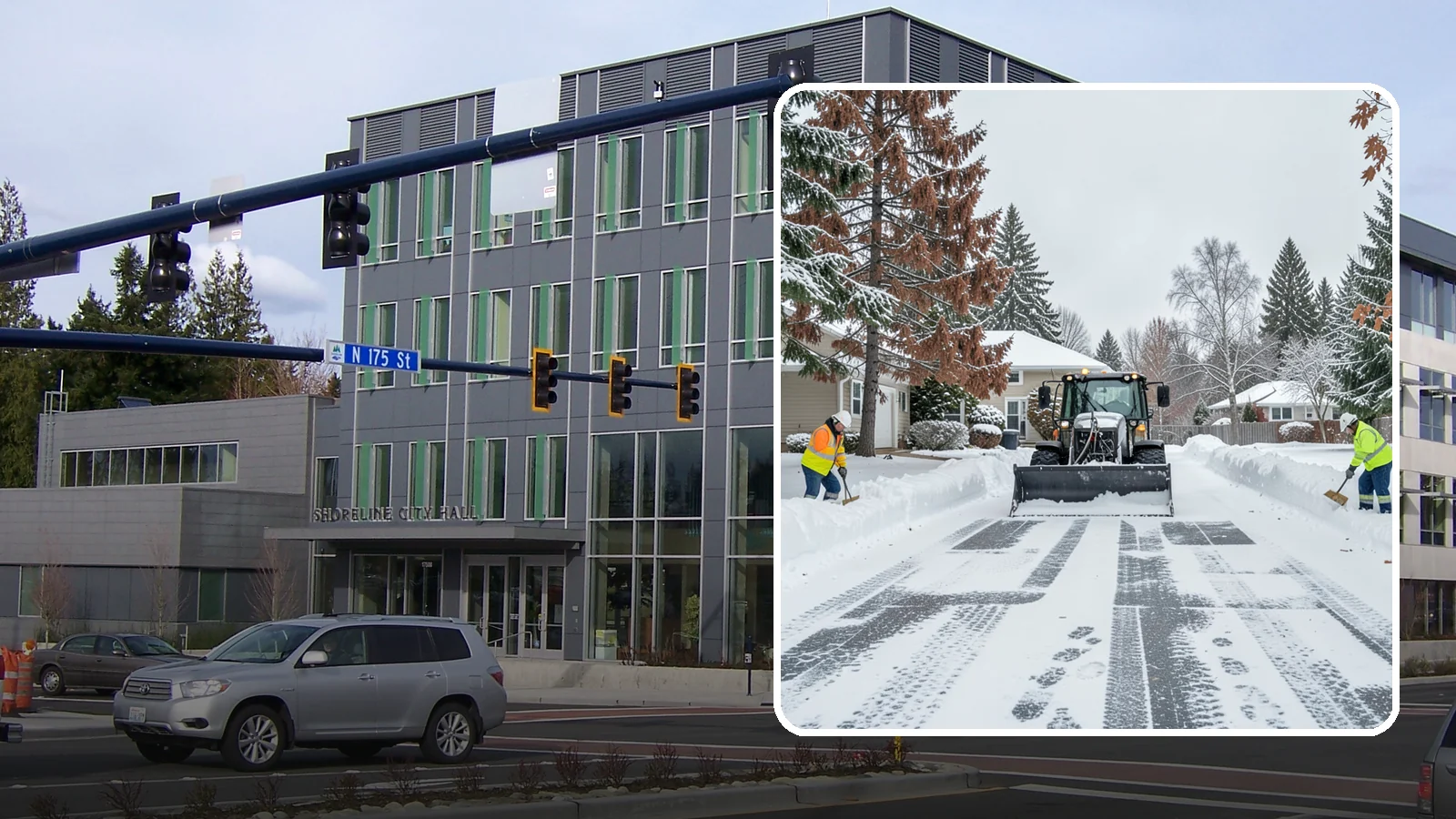Vacant Property Snow Removal in Shoreline, King County, WA - We monitor and clear snow at unoccupied Western Washington properties so empty homes and buildings stay accessible, insured, and...