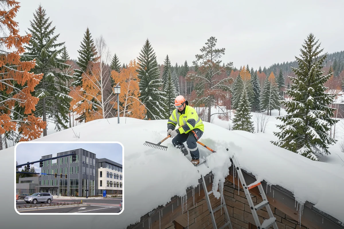 Vacant Property Snow Removal in Shoreline, King County, WA - Maintains insurance compliance by keeping surfaces clear and safe