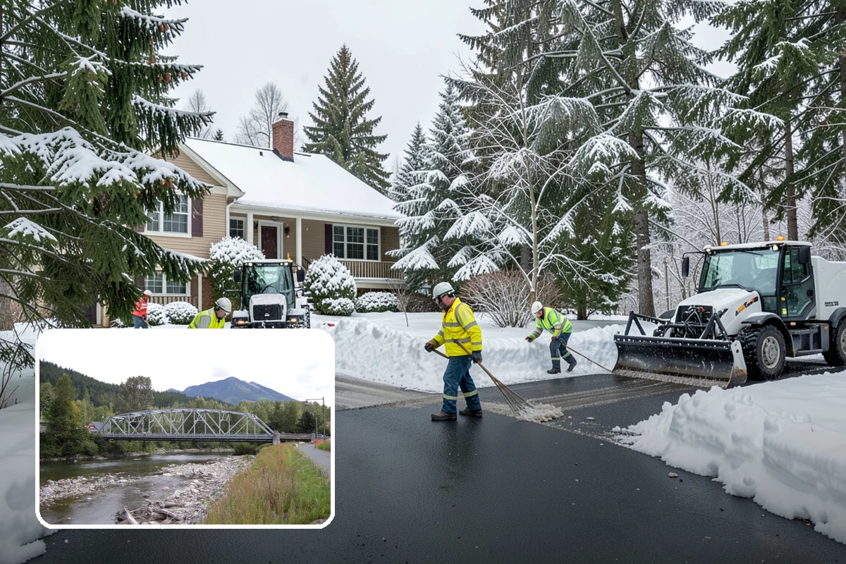 Vacant Property Snow Removal in Skykomish, King County, WA - Maintains insurance compliance by keeping surfaces clear and safe