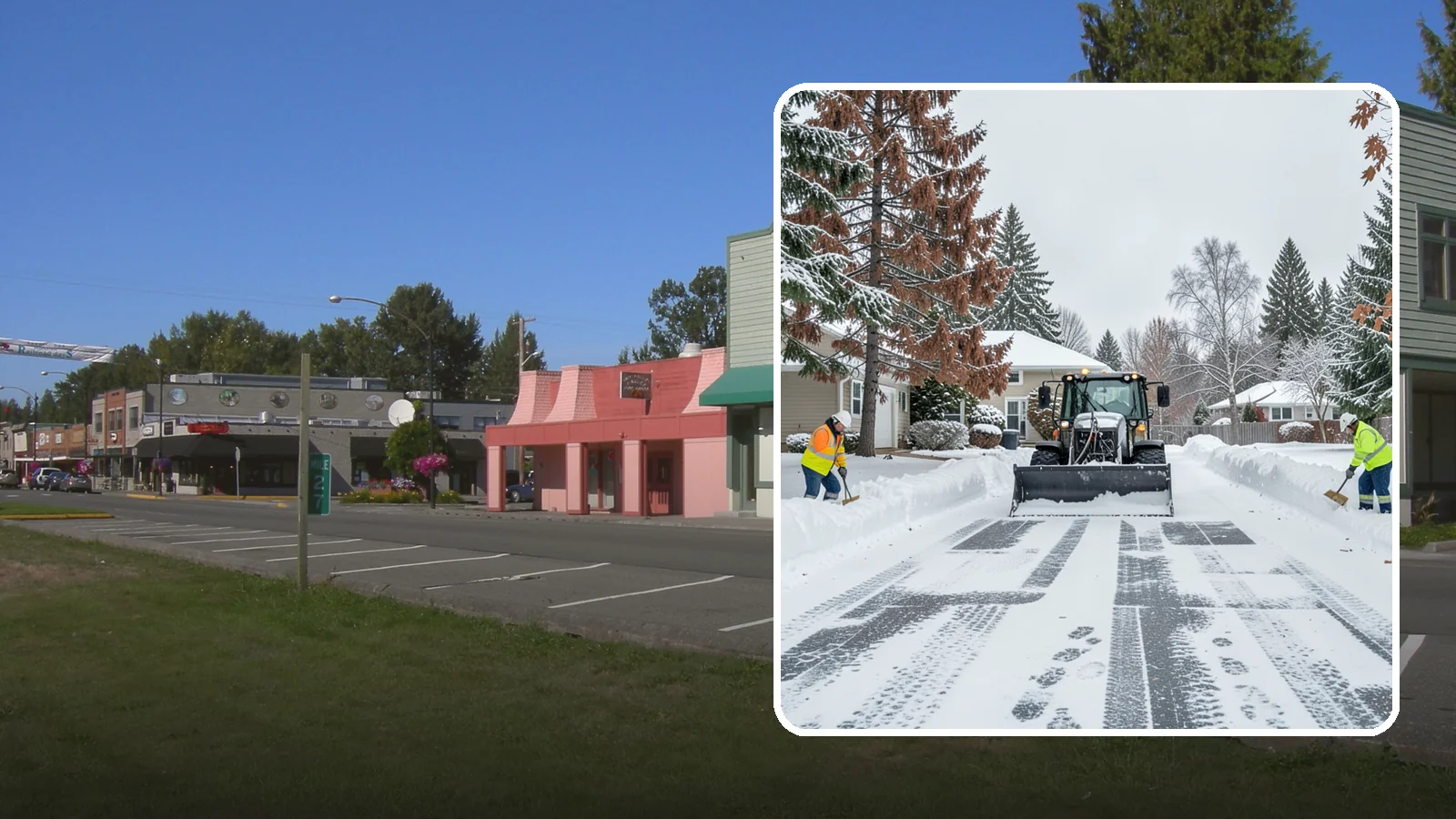 Vacant Property Snow Removal in Snoqualmie, King County, WA - We monitor and clear snow at unoccupied Western Washington properties so empty homes and buildings stay accessible, insured, and...