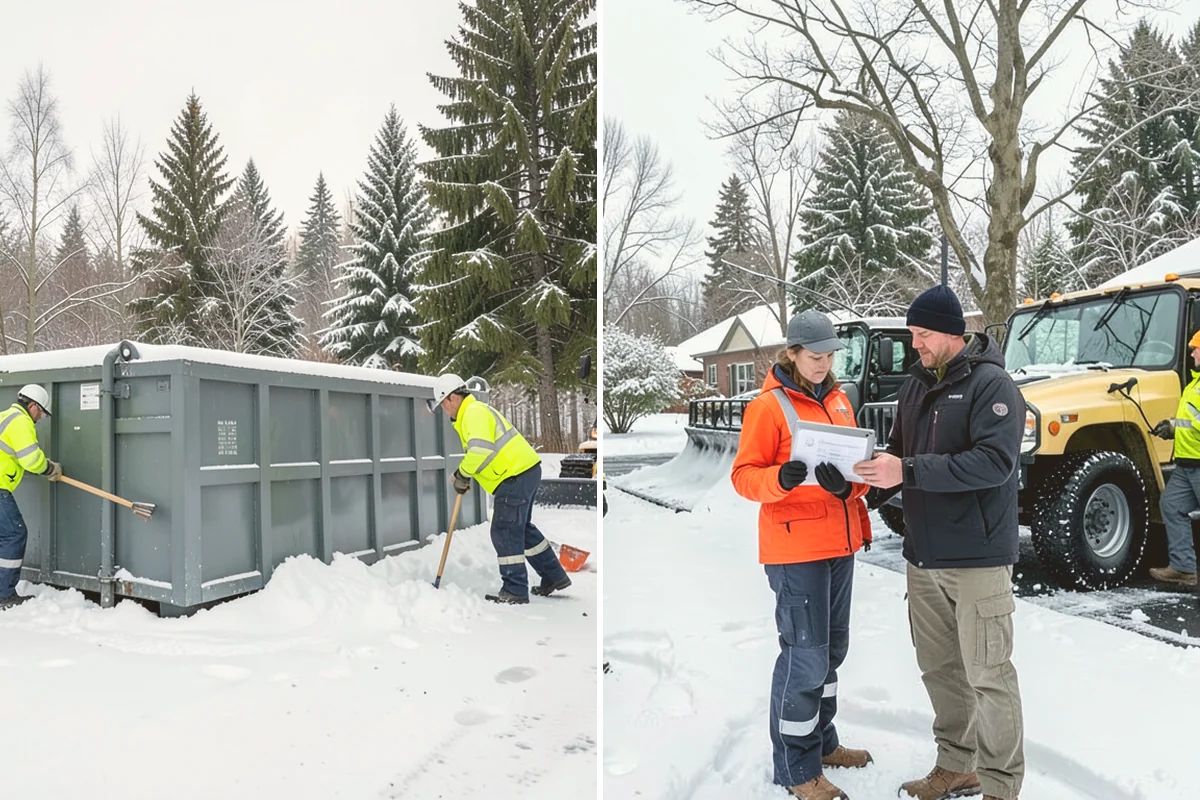Vacant Property Snow Removal in Stanwood, Snohomish County, WA - Establish a monitoring schedule and access details for the property