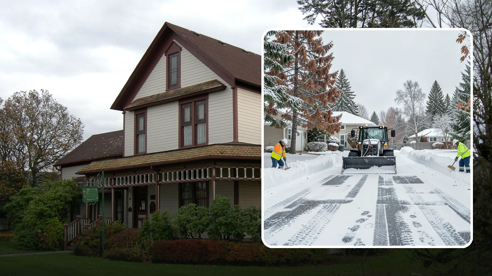 Vacant Property Snow Removal in Sumner, Pierce County, WA - We monitor and clear snow at unoccupied Western Washington properties so empty homes and buildings stay accessible, insured, and...