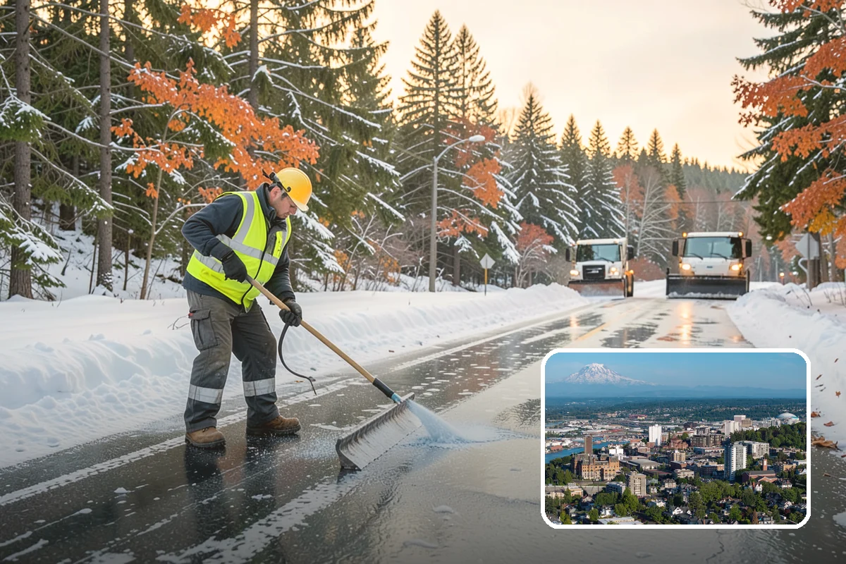 Vacant Property Snow Removal in Tacoma, Pierce County, WA - Maintains insurance compliance by keeping surfaces clear and safe