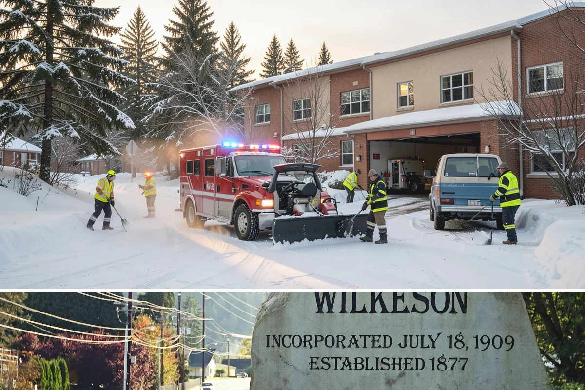 Vacant Property Snow Removal in Wilkeson, Pierce County, WA - Set up monitoring before the first lowland snowfall, typically late November, so vacant sites are covered from the season's start.
