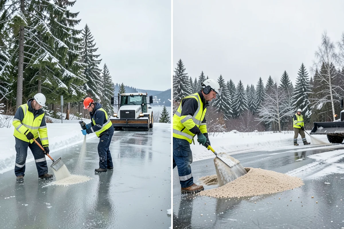 Vacation Property Snow Removal in Arlington, Snohomish County, WA - We map the drive and entries at the absentee property