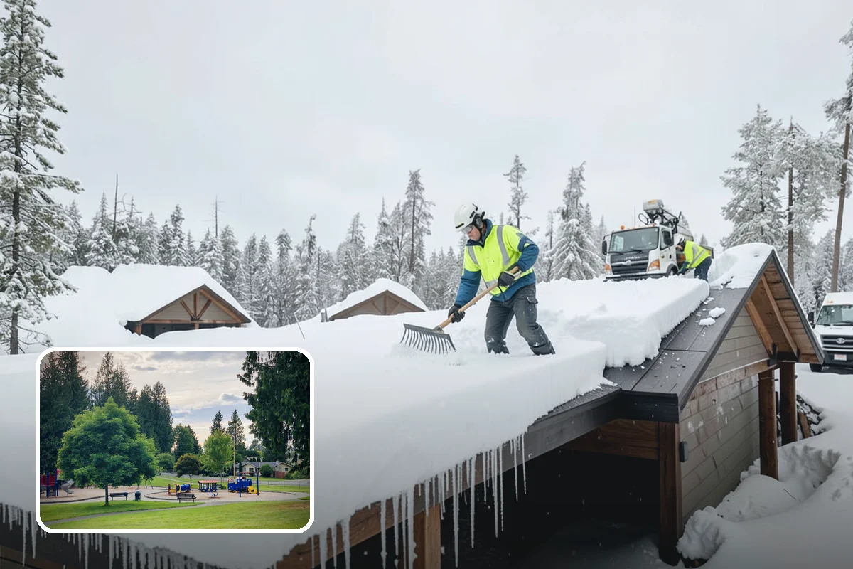 Vacation Property Snow Removal in Bonney Lake, Pierce County, WA - Keeps an unoccupied property reachable year-round