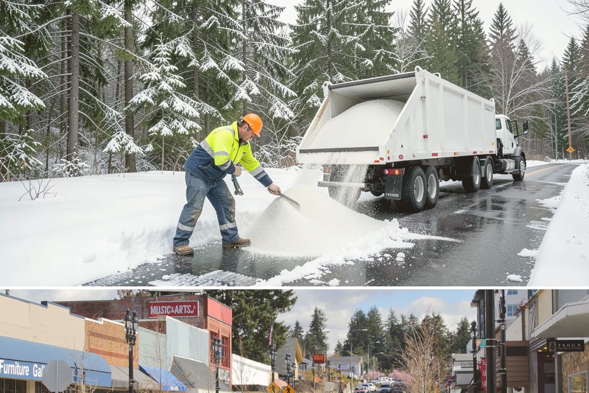 Vacation Property Snow Removal in Bothell, King County, WA - Arrange coverage before the season so your getaway is protected from the first mountain-influenced storm.