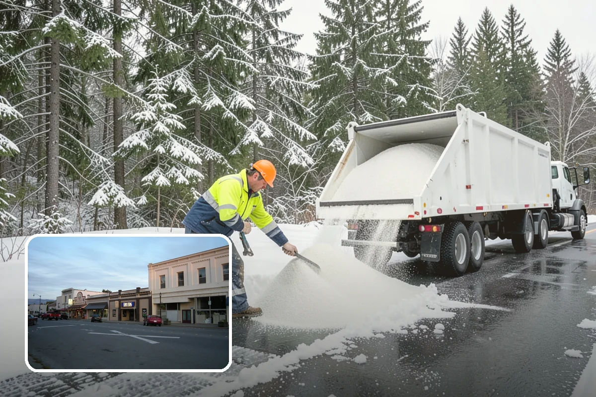 Vacation Property Snow Removal in Burlington, Skagit County, WA - Keeps an unoccupied property reachable year-round