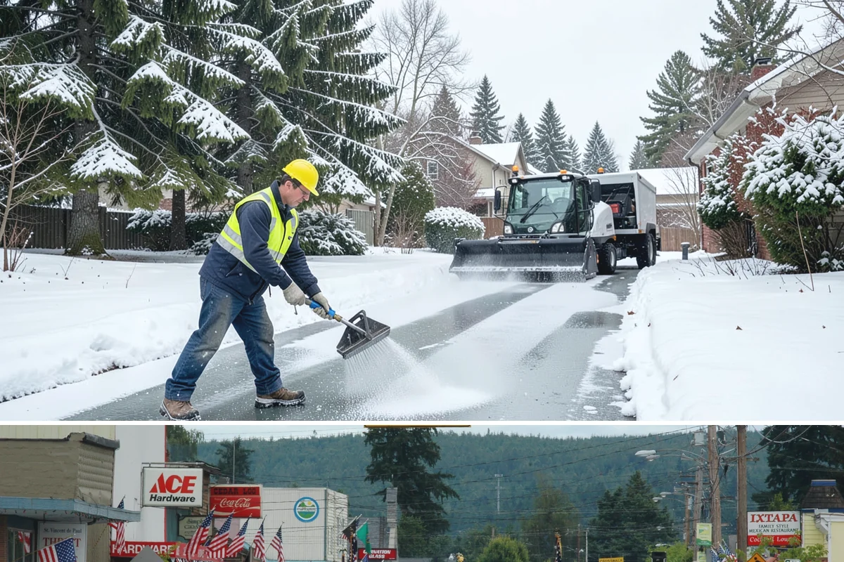Vacation Property Snow Removal in Carnation, King County, WA - Arrange coverage before the season so your getaway is protected from the first mountain-influenced storm.