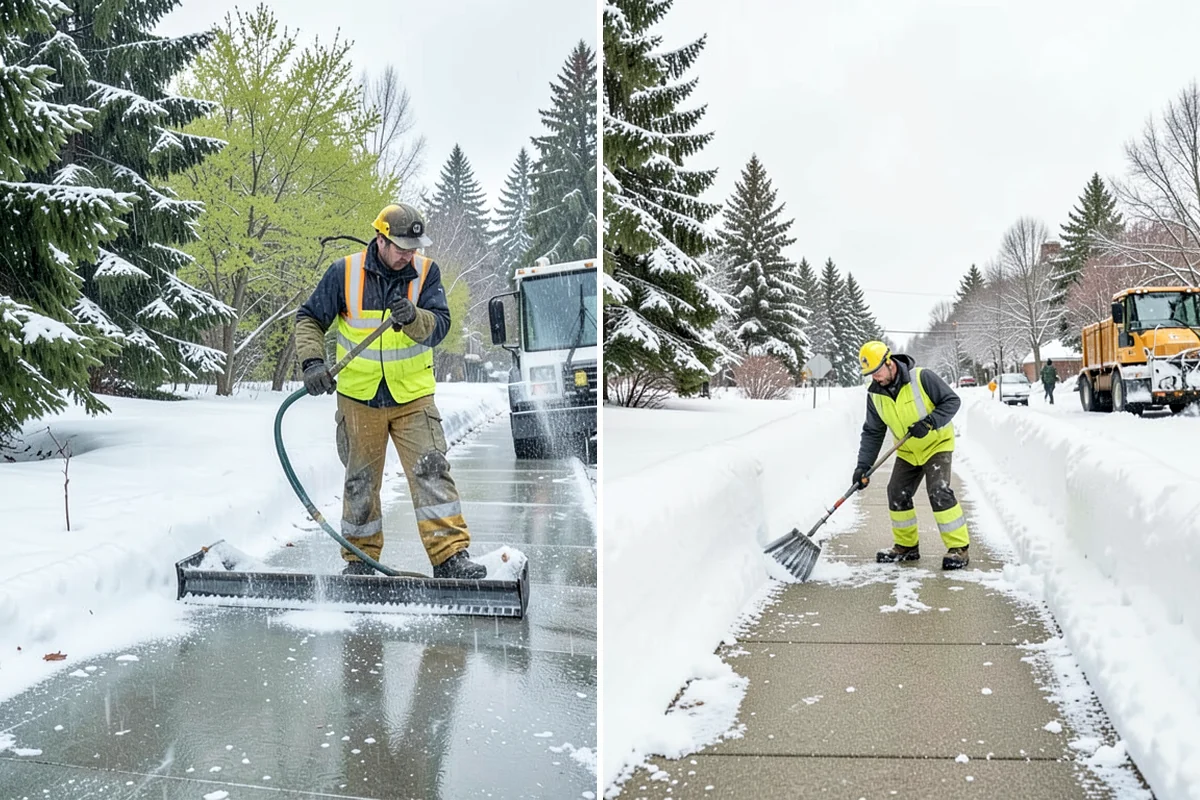 Vacation Property Snow Removal in Concrete, Skagit County, WA - We map the drive and entries at the absentee property