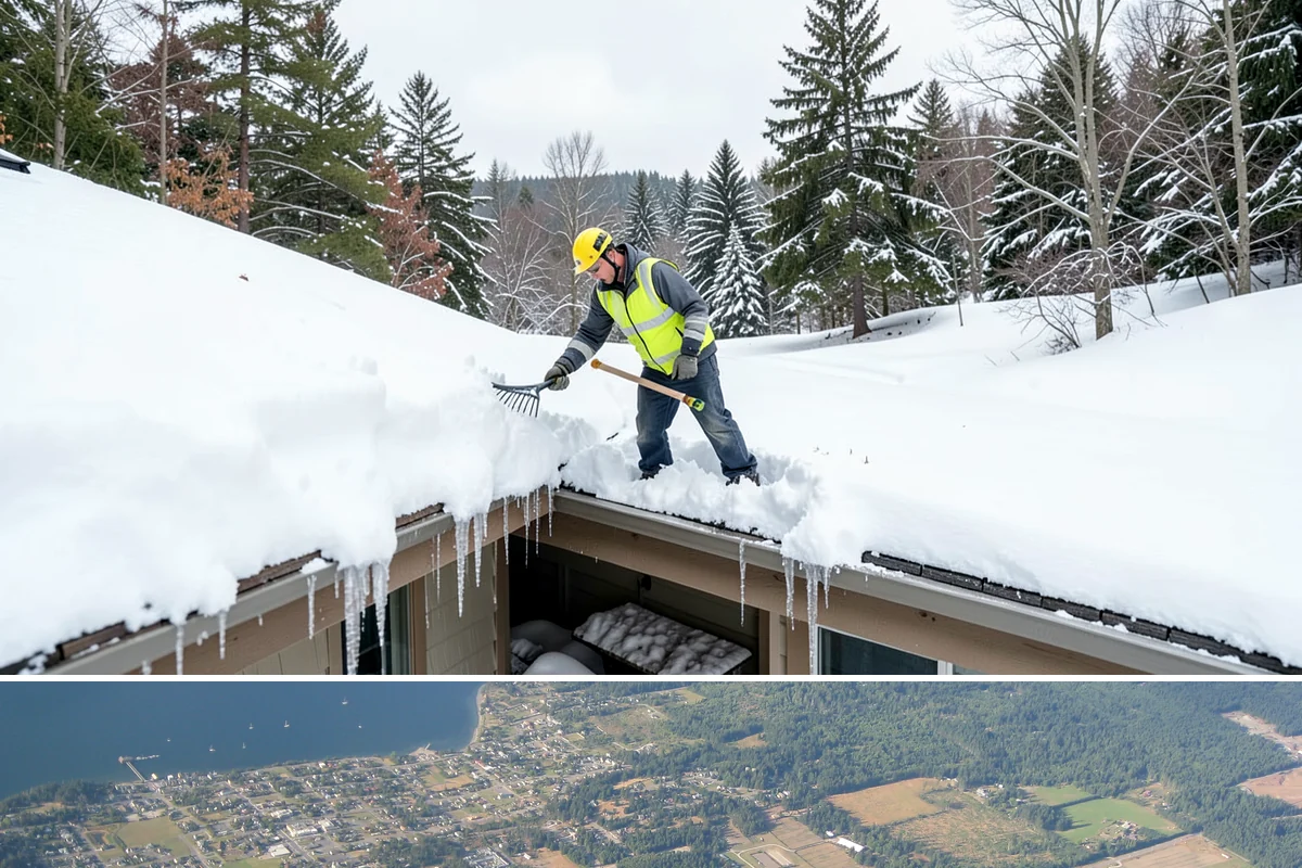 Vacation Property Snow Removal in Coupeville, Island County, WA - Arrange coverage before the season so your getaway is protected from the first mountain-influenced storm.