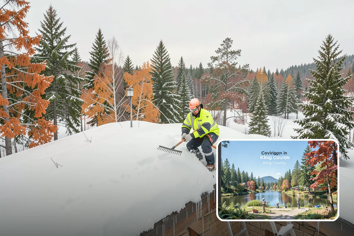 Vacation Property Snow Removal in Covington, King County, WA - Keeps an unoccupied property reachable year-round