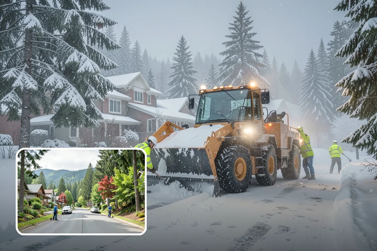 Vacation Property Snow Removal in Darrington, Snohomish County, WA - Keeps an unoccupied property reachable year-round