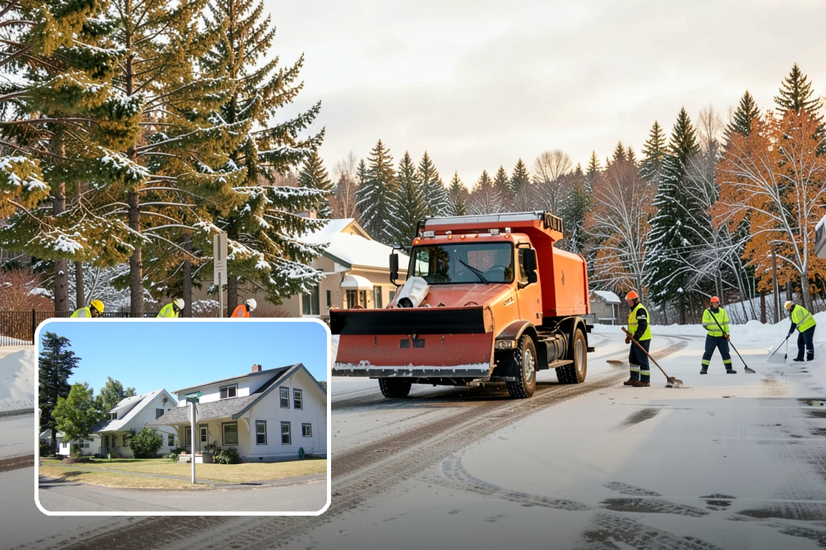 Vacation Property Snow Removal in DuPont, Pierce County, WA - Keeps an unoccupied property reachable year-round