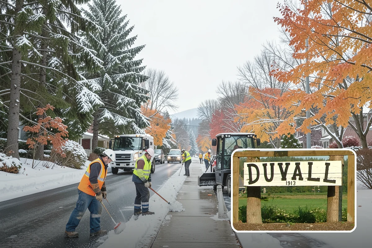Vacation Property Snow Removal in Duvall, King County, WA - Keeps an unoccupied property reachable year-round