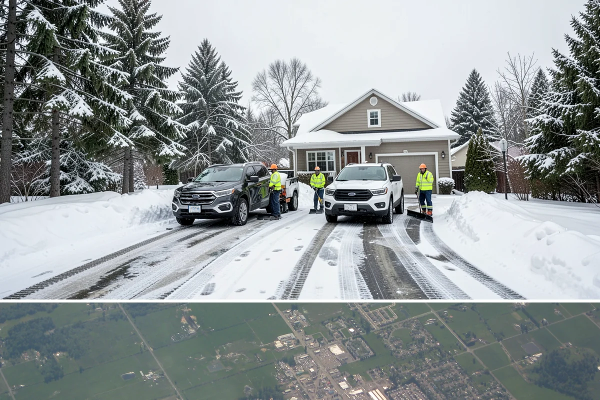 Vacation Property Snow Removal in Enumclaw, King County, WA - Arrange coverage before the season so your getaway is protected from the first mountain-influenced storm.