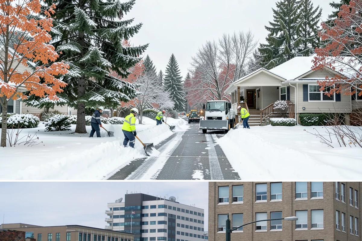 Vacation Property Snow Removal in Everett, Snohomish County, WA - Arrange coverage before the season so your getaway is protected from the first mountain-influenced storm.