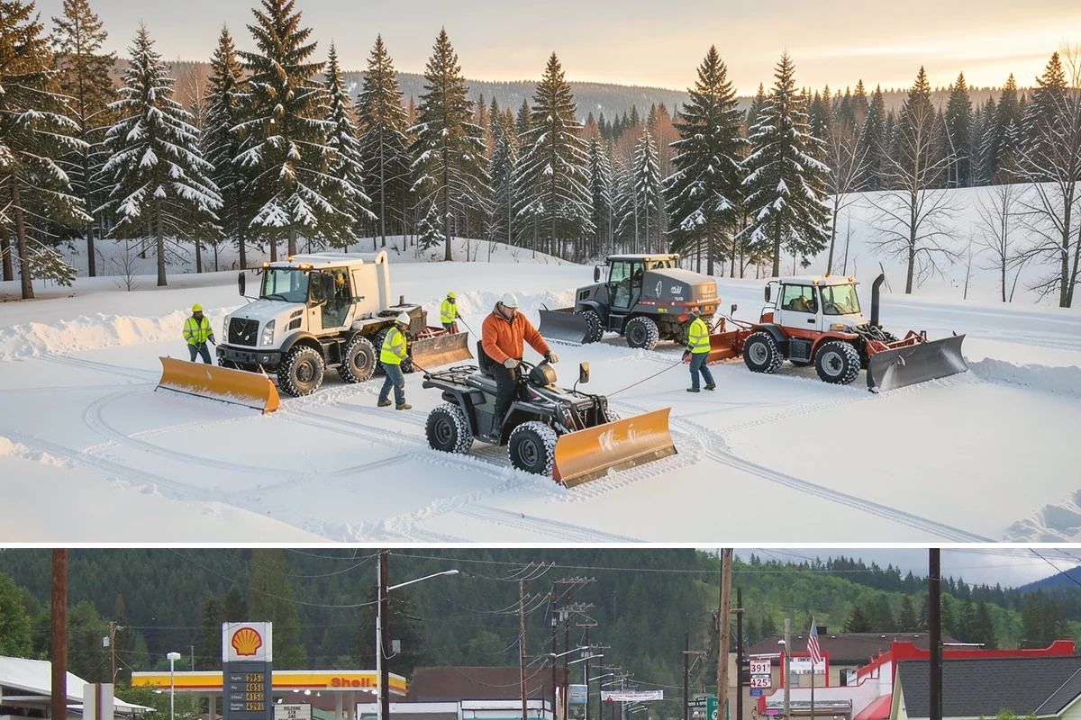 Vacation Property Snow Removal in Granite Falls, Snohomish County, WA - Arrange coverage before the season so your getaway is protected from the first mountain-influenced storm.