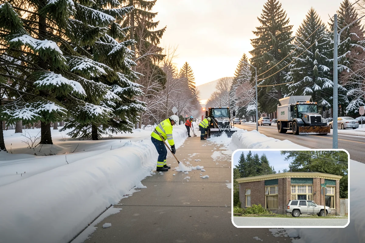Vacation Property Snow Removal in Hamilton, Skagit County, WA - Keeps an unoccupied property reachable year-round